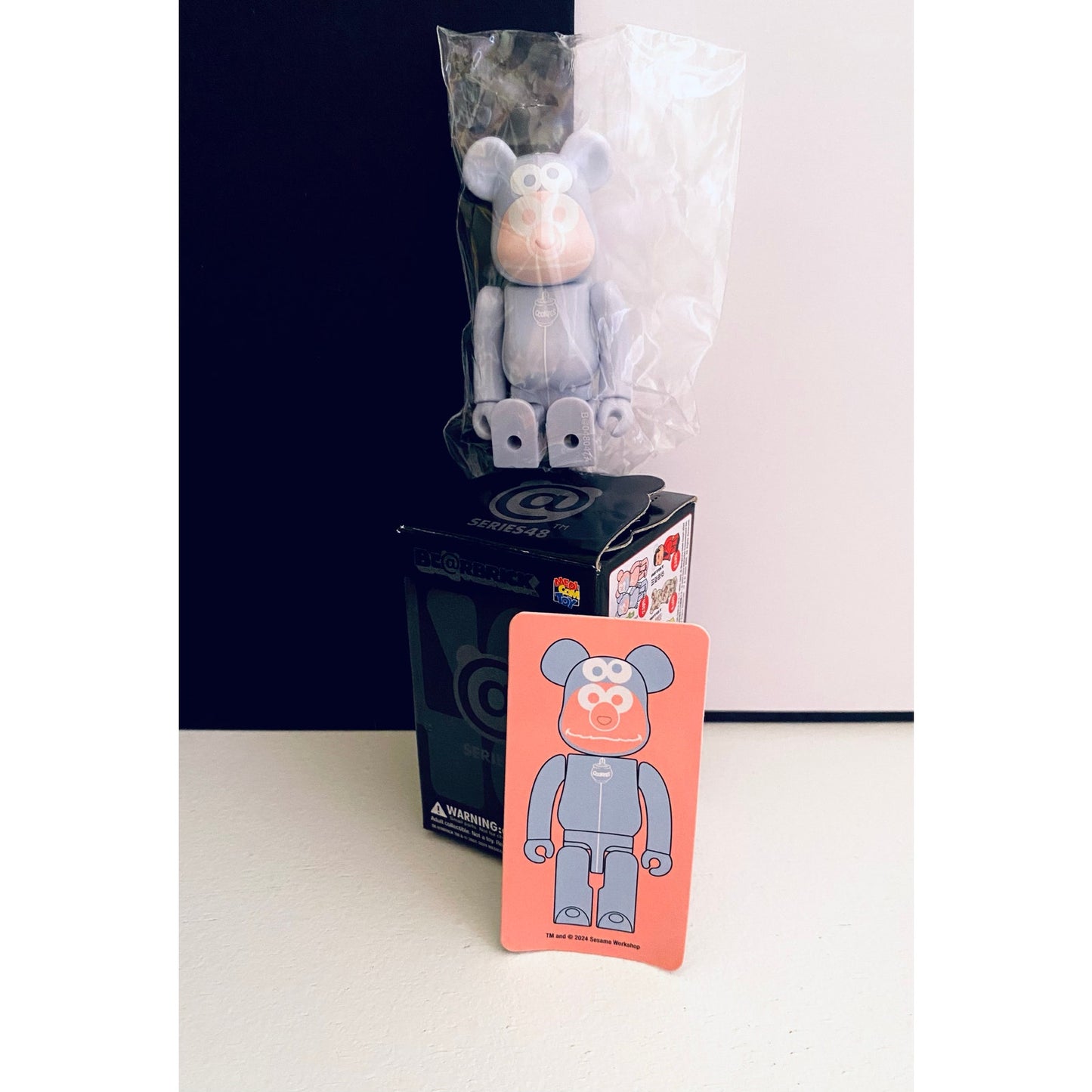 Caja sorpresa BE@RBRICK Serie 48 Gelato Pique Barrio Sésamo