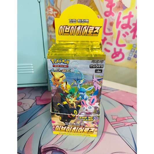 Korean Ver. Pokemon TCG Eevee Heroes Booster Pack