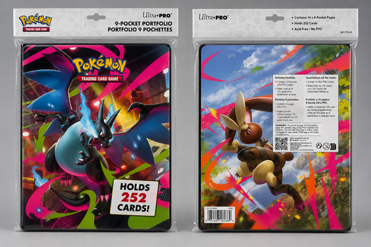 Pokémon Mega Charizard X 9-Pocket Portfolio – Ultra PRO