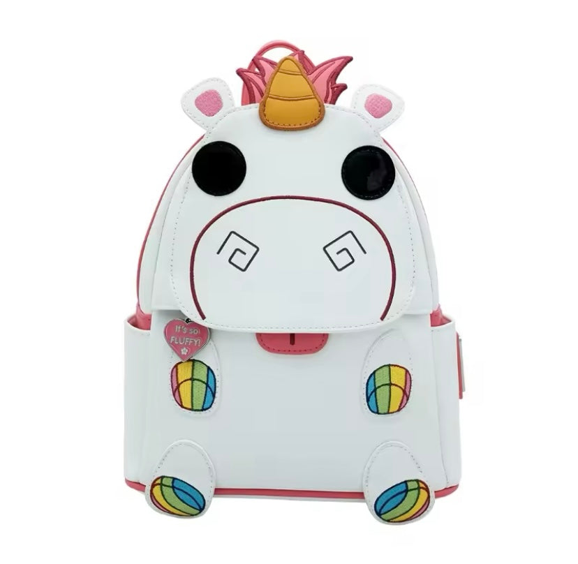 Loungefly Fluffy Unicorn Despicable Me Backpack