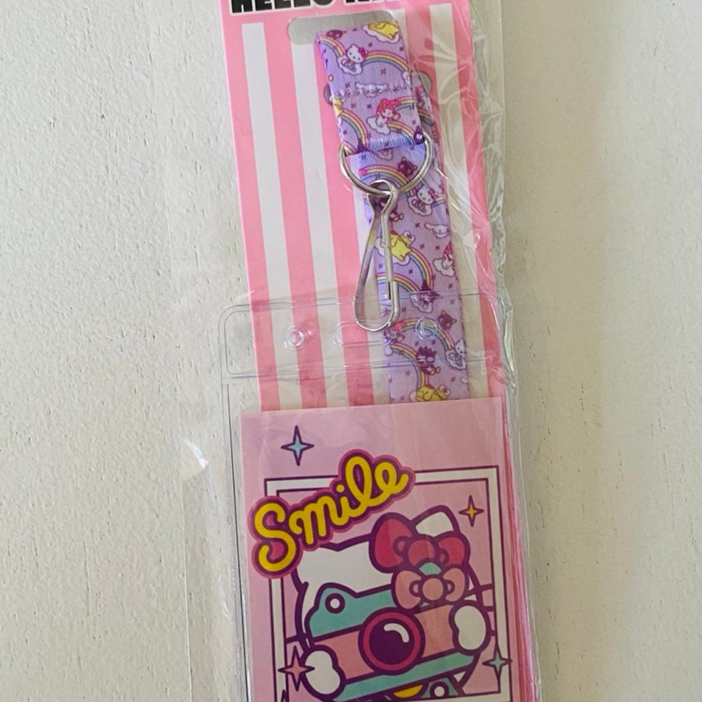 Sanrio Hello Kitty & Friends Purple Lanyard & Badge Holder