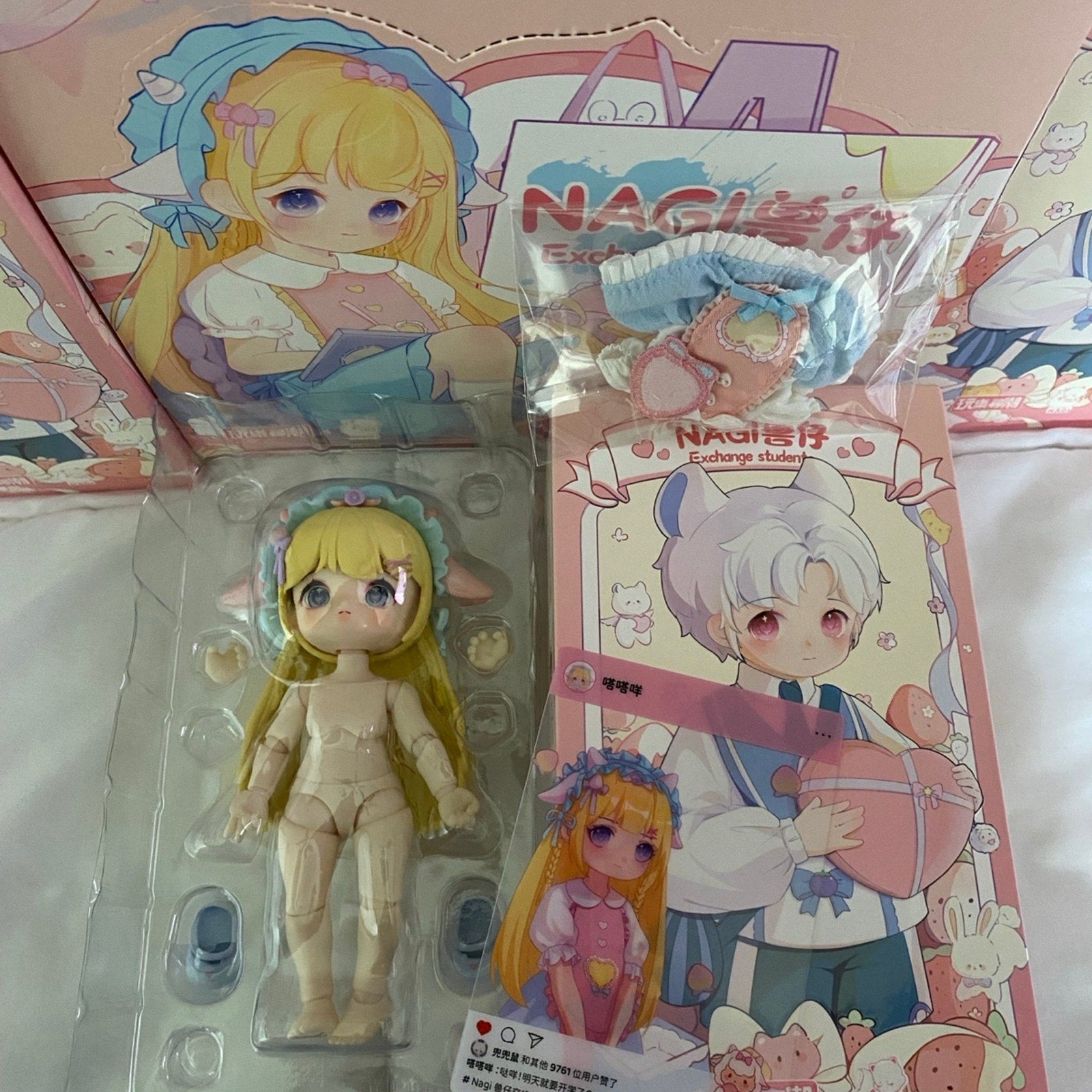 Nagi BJD Doll Blind Box Exchange Student 4/6