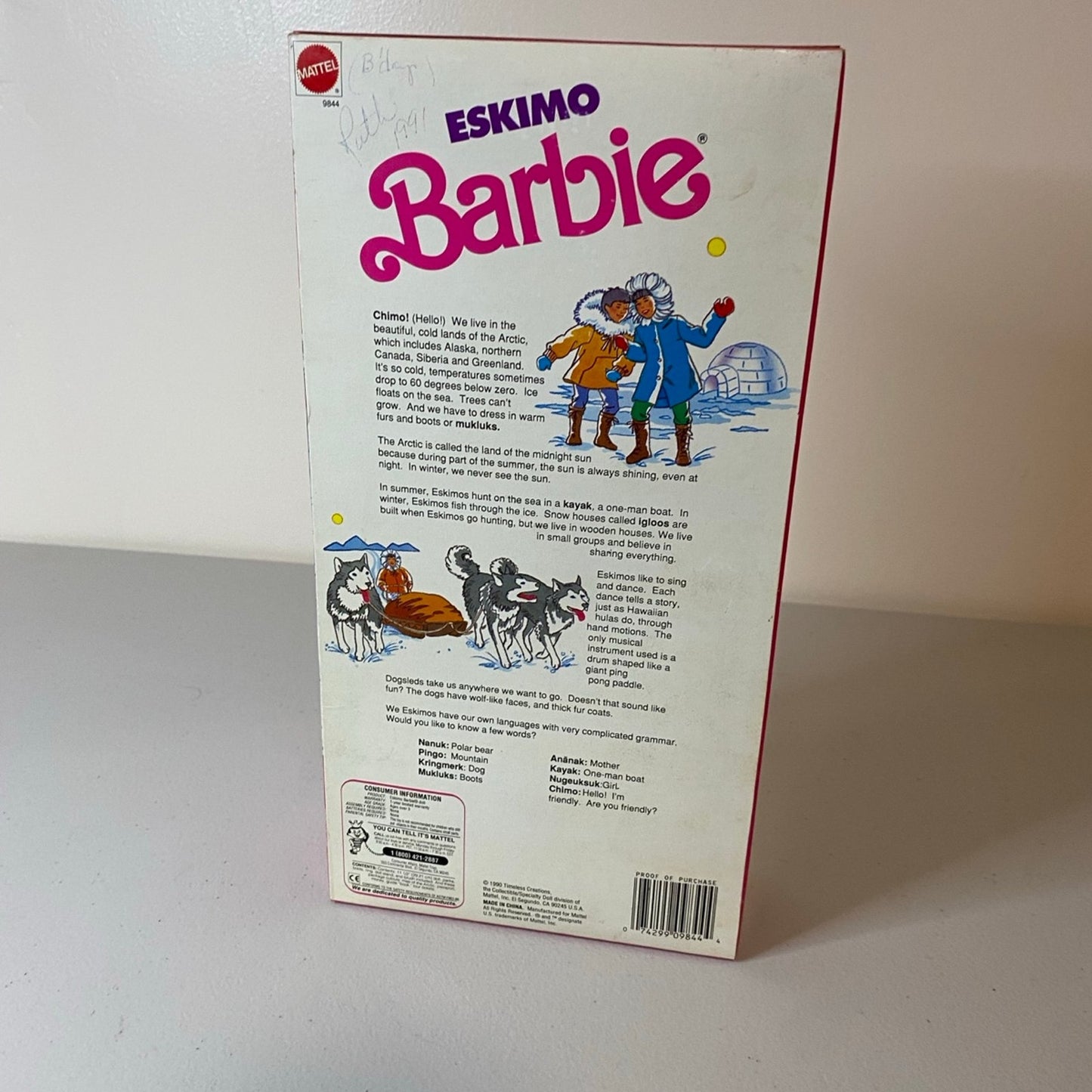 Barbie Eskimo 1990