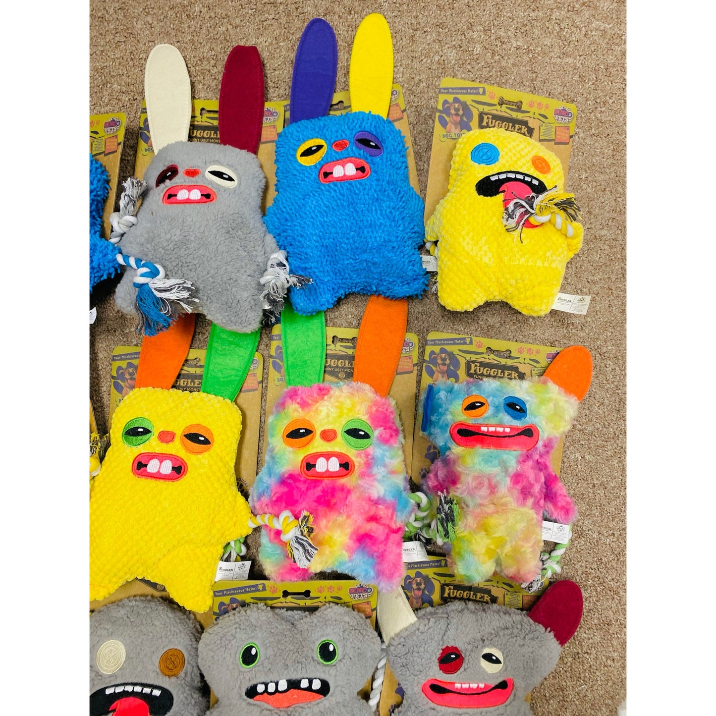 ZURU Fuggler Dog Toy With Rop