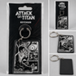 Attack on Titan Eren Yeager Childhood Manga Panel Keychain