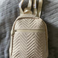 Quilted Mini Backpack Off-White
