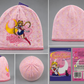 Sailor Moon Pink Crescent Moon Beanie