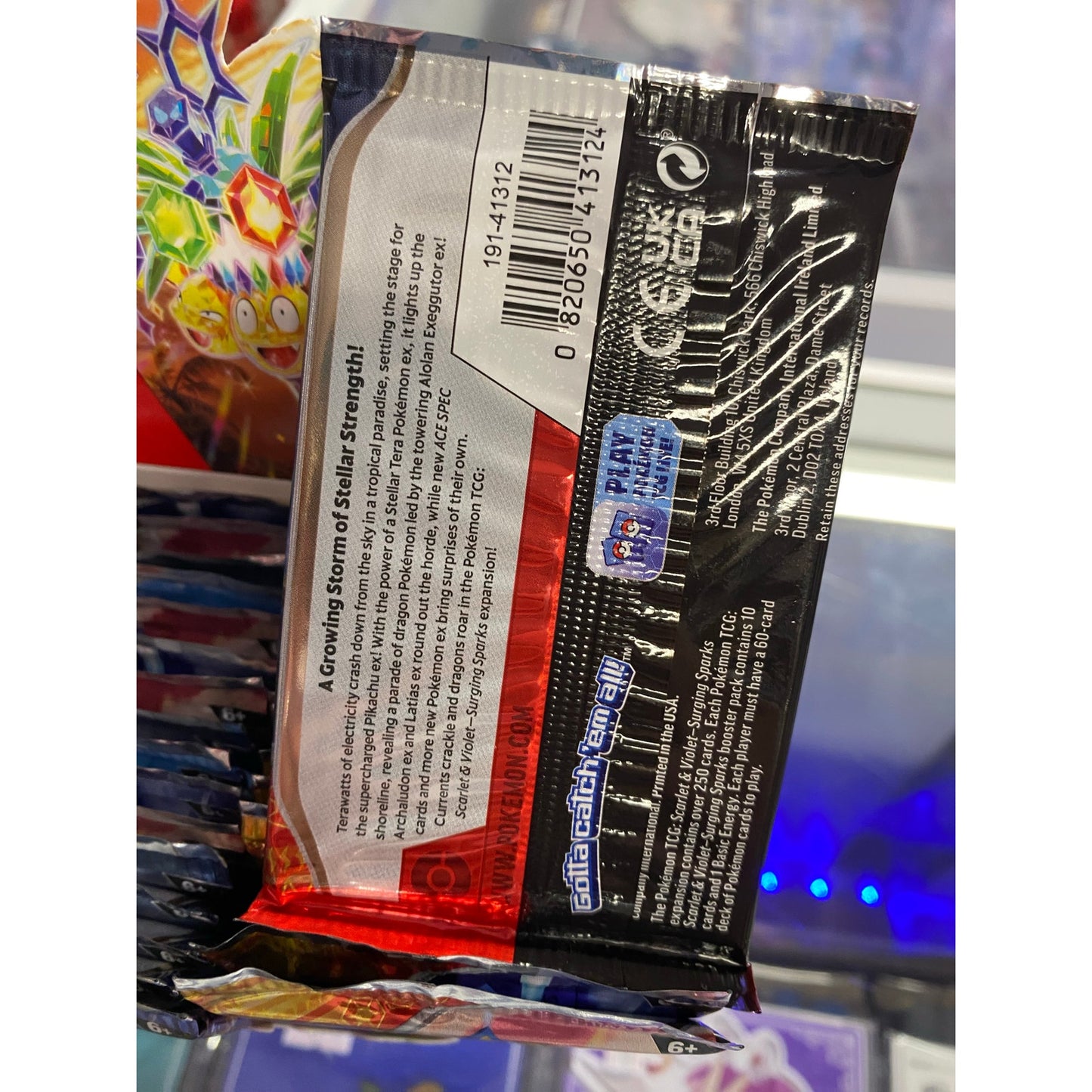 Pokemon Scarlet & Violet: Surging Sparks Booster Pack