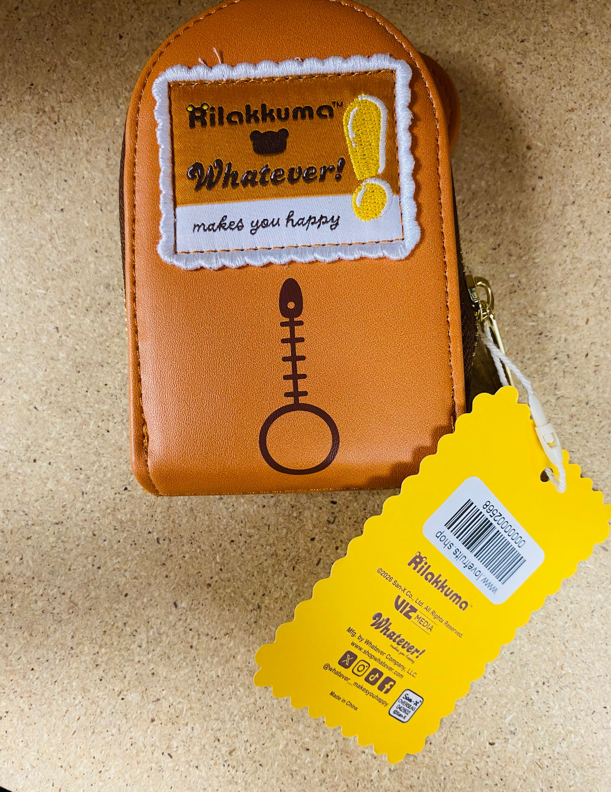 San-X Rilakkuma Accordion Card Holder Wallet
