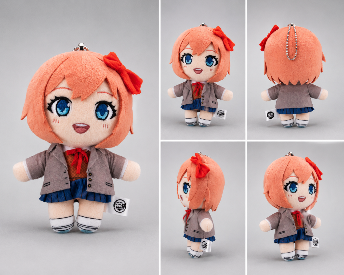 Doki Doki Literature Club! Sayori Plush Keychain