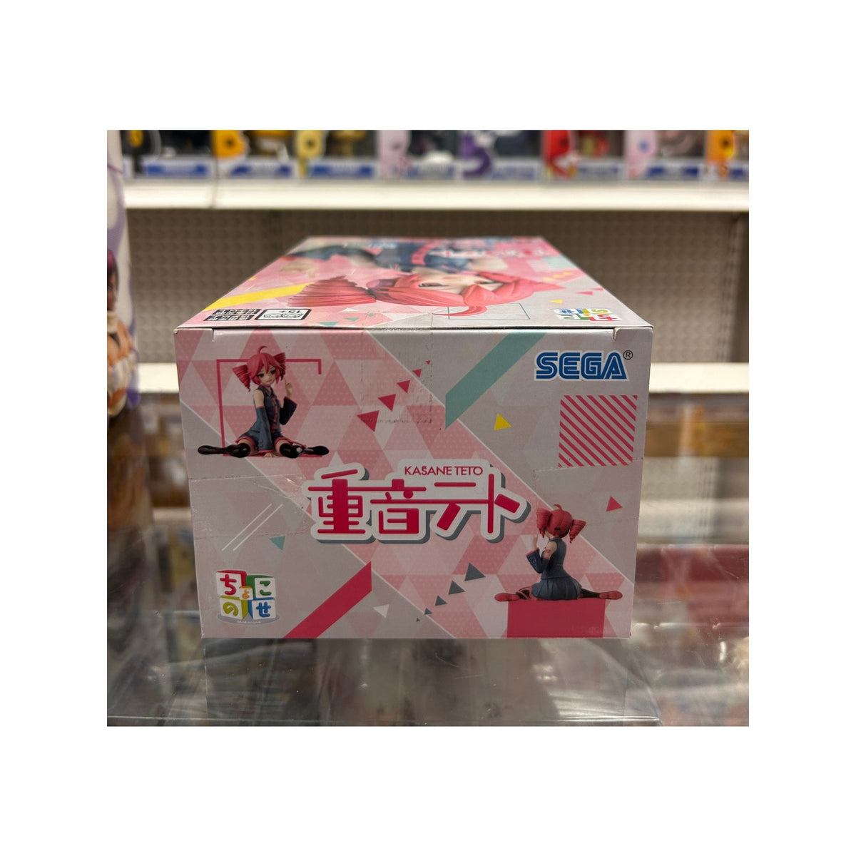 SEGA Kasane Teto Chokonose Figure.