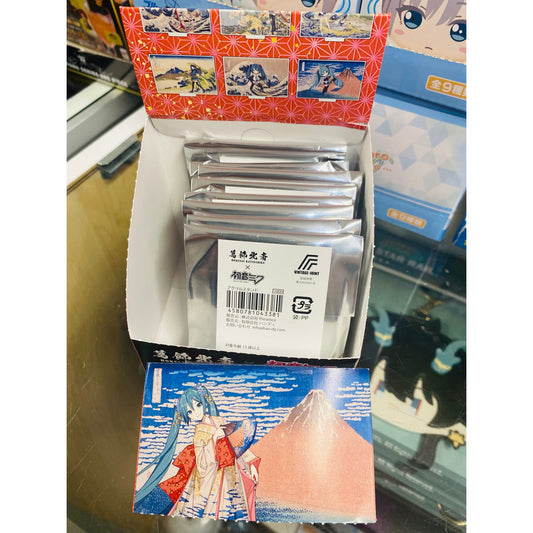 Katsushika Hokusai x Hatsune Miku Mini Scene Acrylic Stand