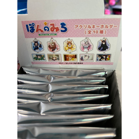 Anime Pon no Michi New Official Illustration Acrylic Keychain