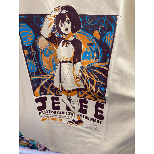 Jellyfish Cant Swim in The Night Mahiru Kouzuki T-Shirt