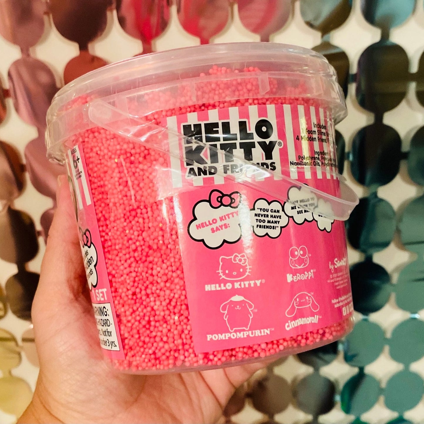 Hello Kitty Hidden Friends Foam Bucket