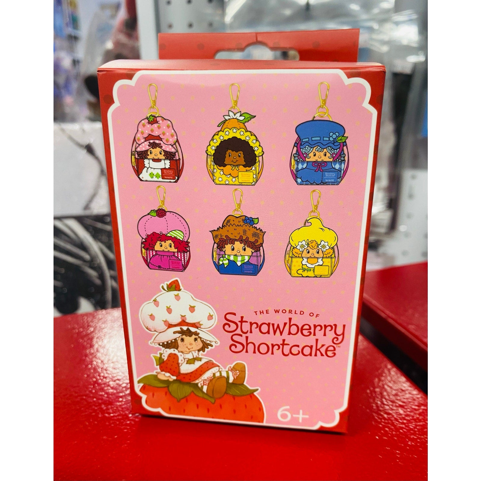 Loungefly Strawberry Shortcake Mini Backpack Keychain Blind Bags