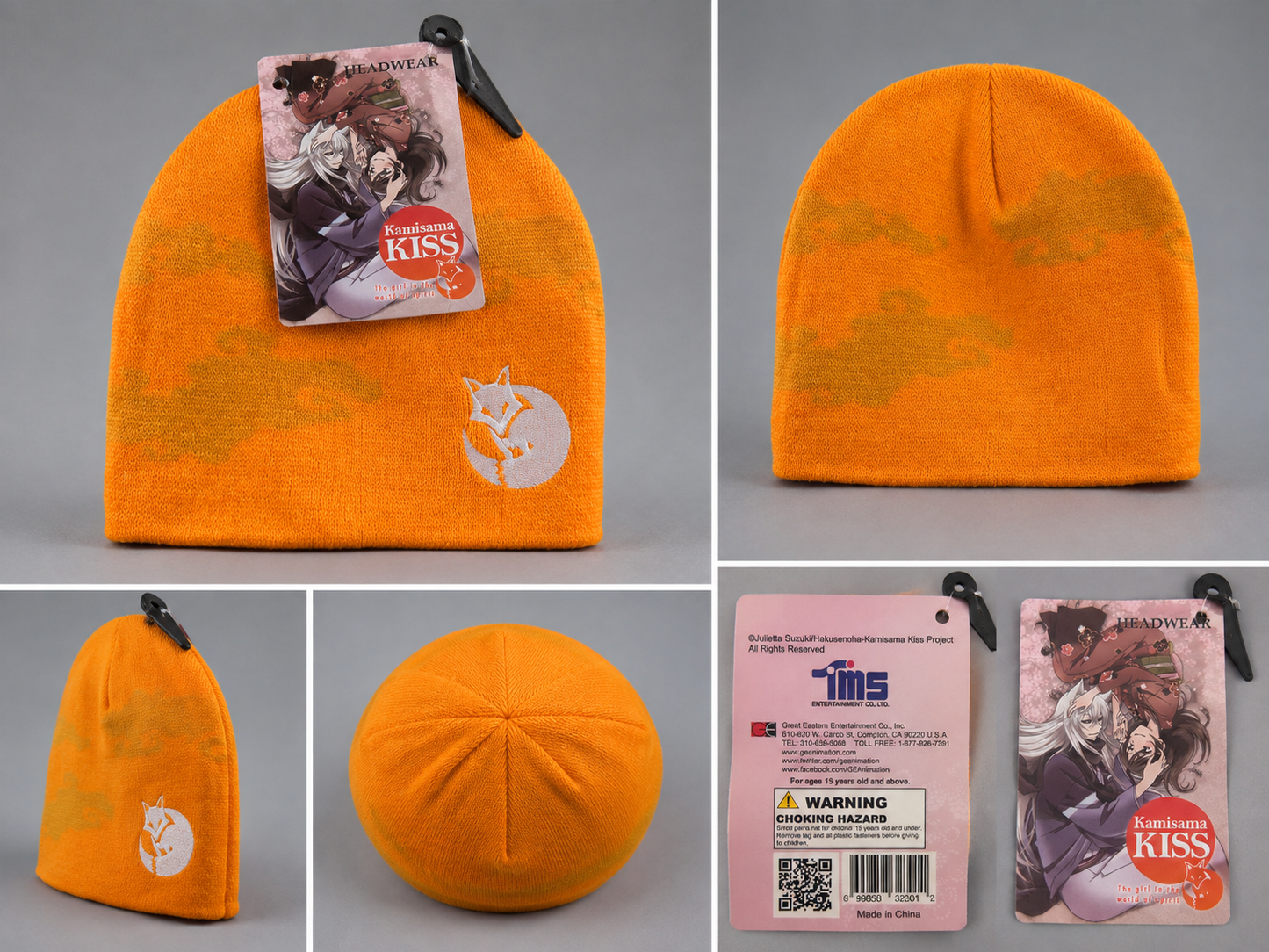 Kamisama Kiss Orange Fox Beanie