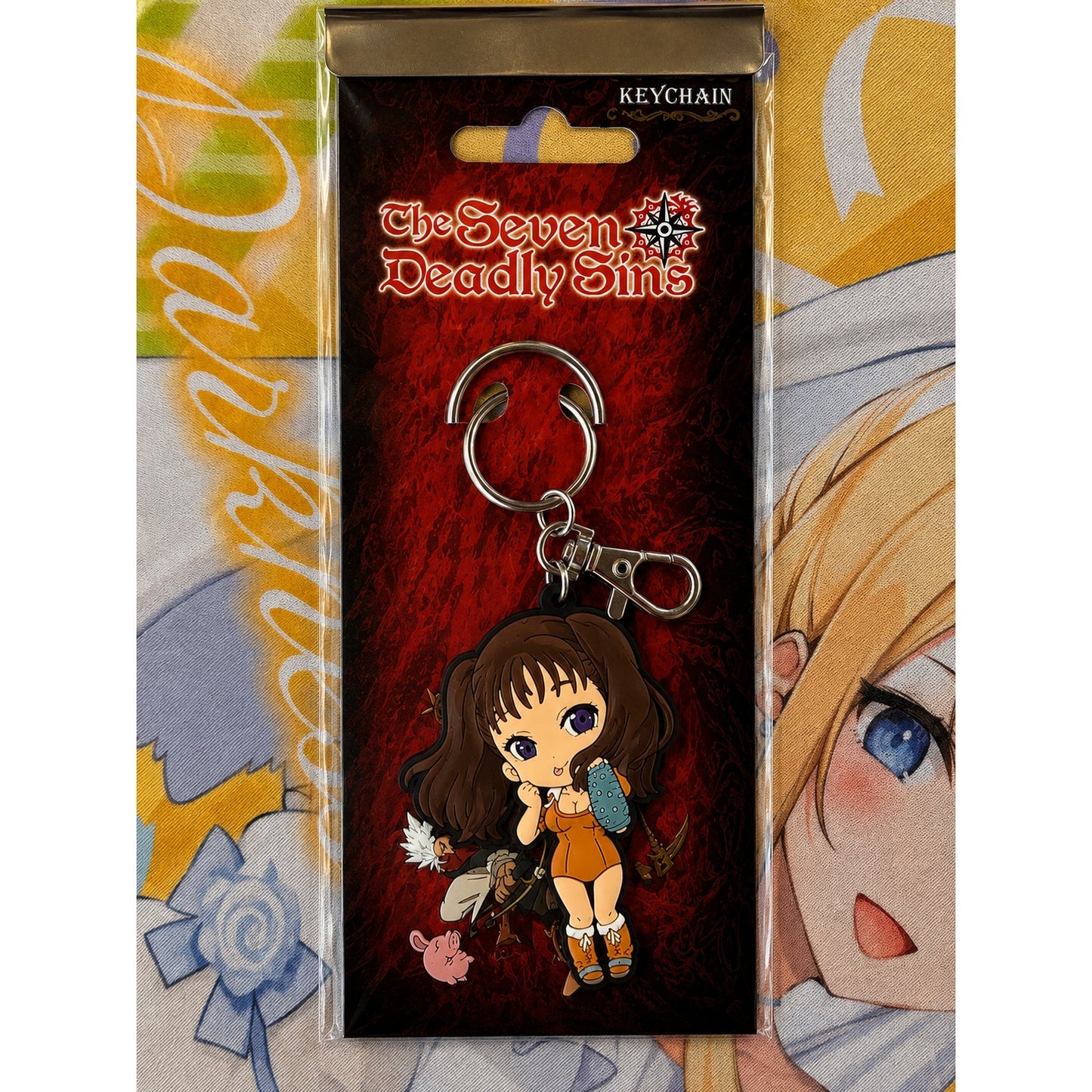 The Seven Deadly Sins Diane Rubber Keychain
