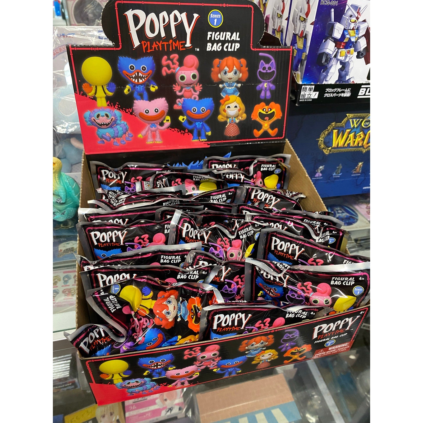Poppy Playtime Figural Bag Clip Blind Bag