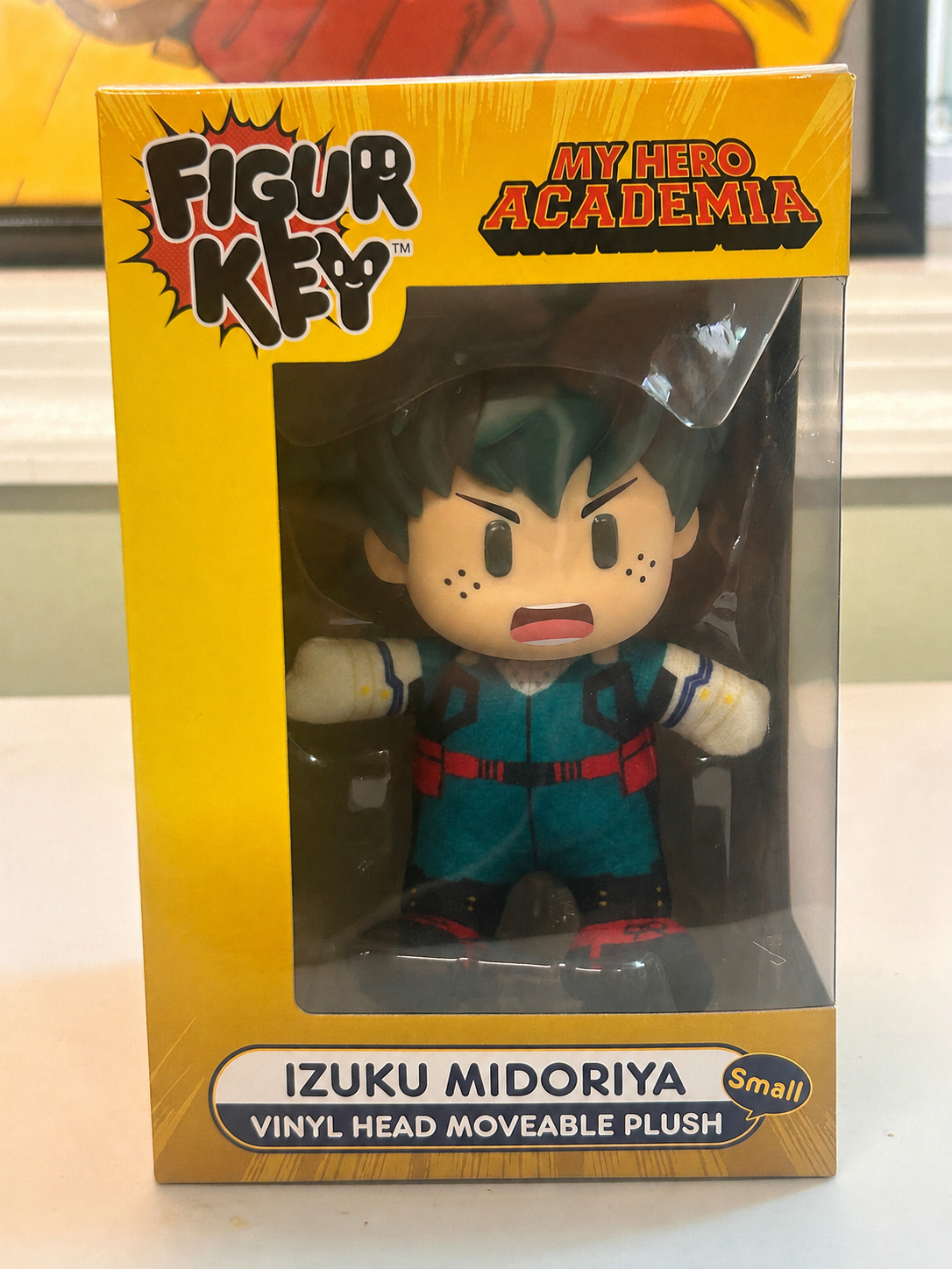 Figure Key My Hero Academia Izuku Midoriya Small Vinyl Head Moveable Plush