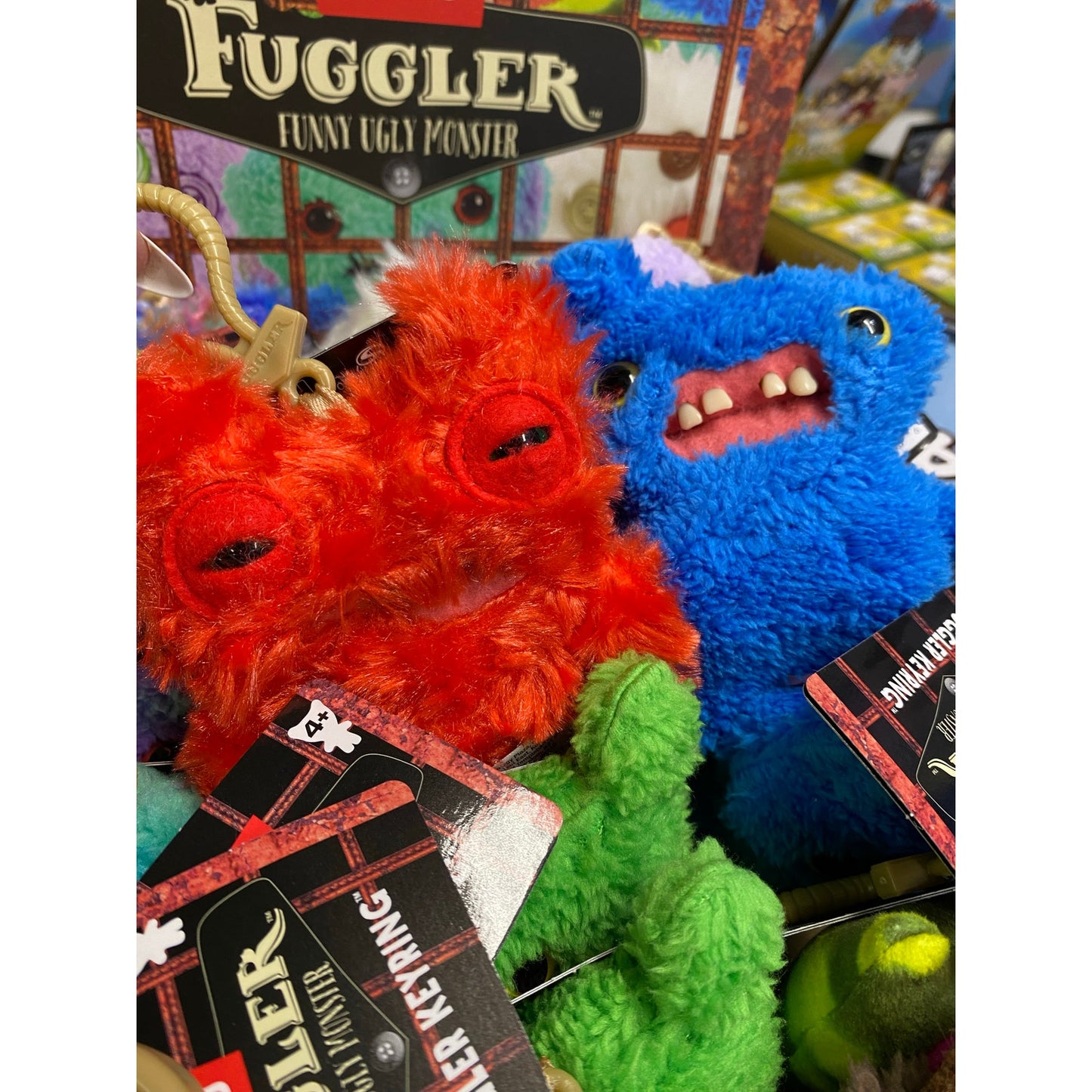 Fuggler 5” Plush Key Ring Key Chain