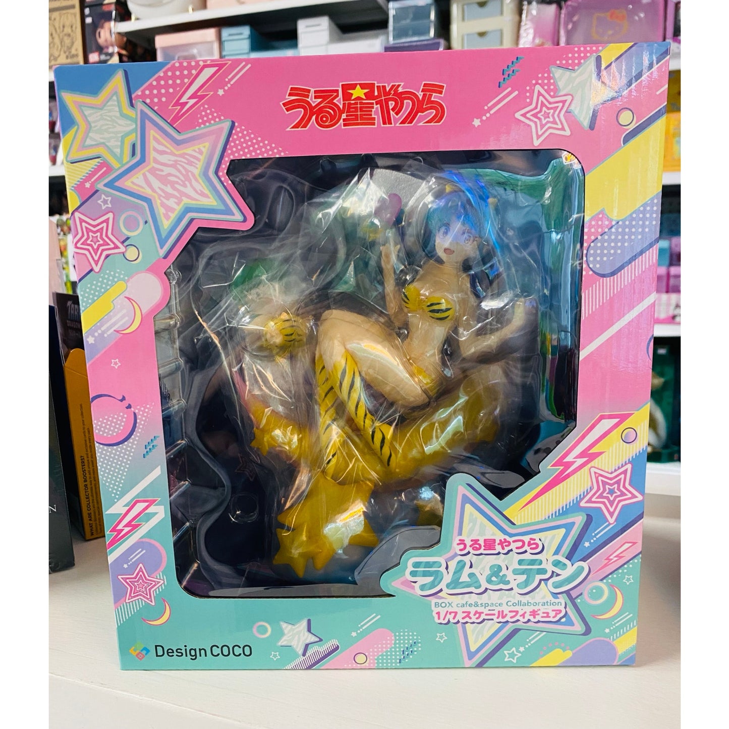 Urusei Yatsura Lum & Ten Box Cafe & Space Collab 1/7 Complete Figure