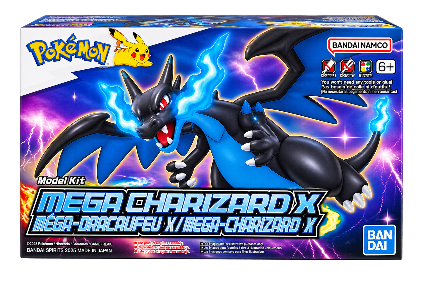 Pokemon Mega Charizard X Model Kit