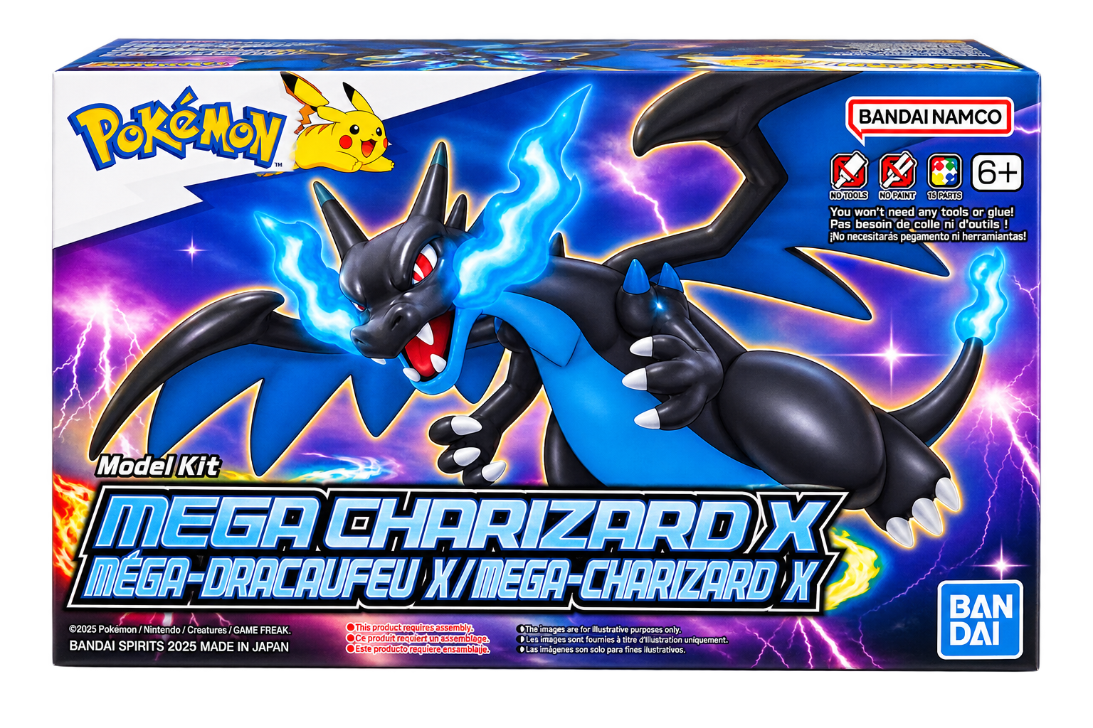 Pokemon Mega Charizard X Model Kit