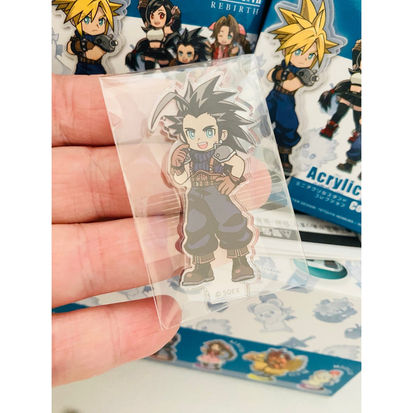 Final Fantasy VII Rebirth Mini Acrylic Stand Zack Fair