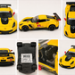 Kinsmart 2016 Chevrolet Corvette C7.R #3 Yellow Diecast Race Car Opening Doors