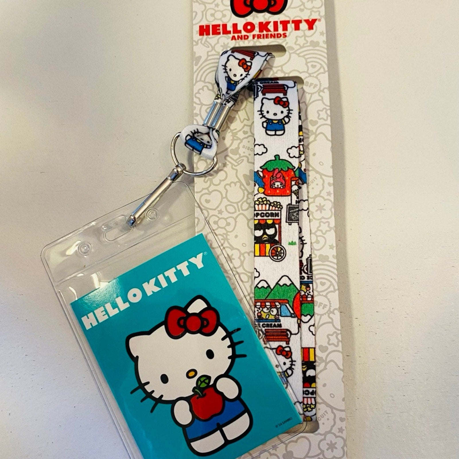 Hello Kitty Lanyard & Badge Holder