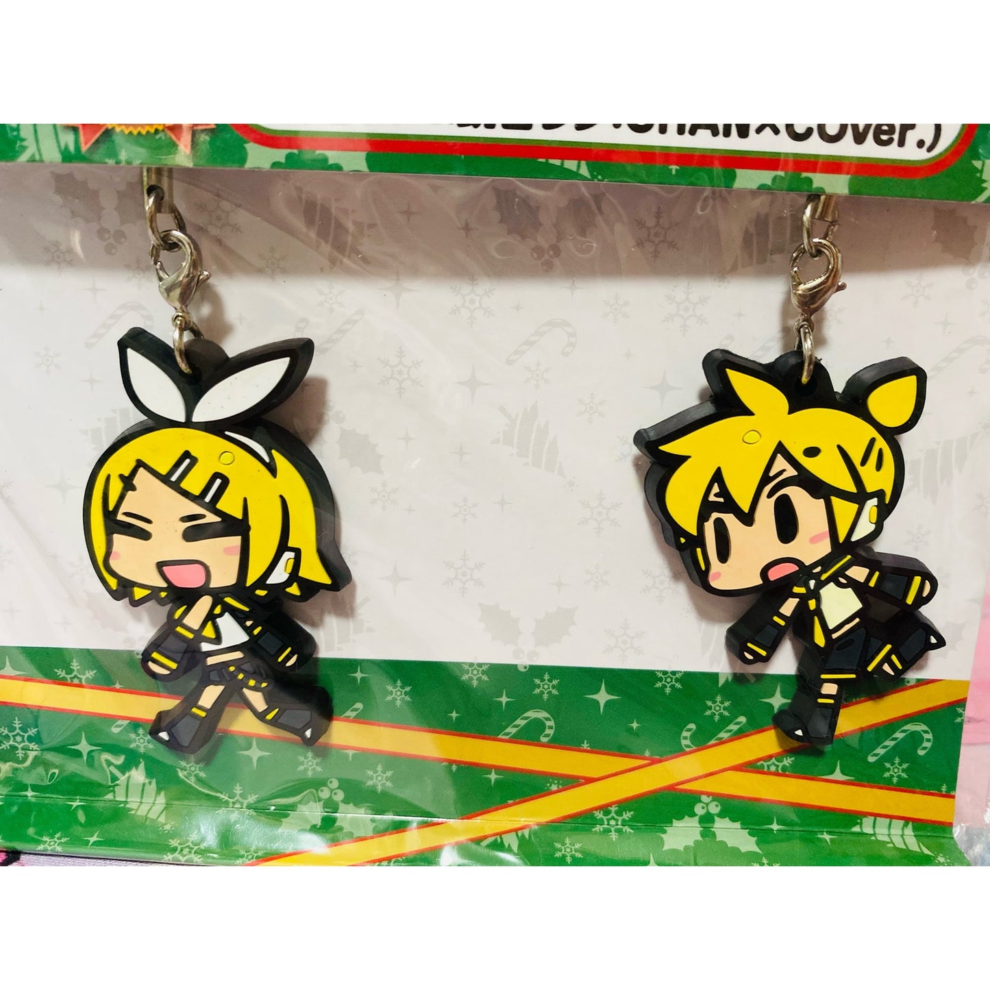 Good Smile Company Kagamine Ren &amp; Lin Rubber Stamp Nøgleringe