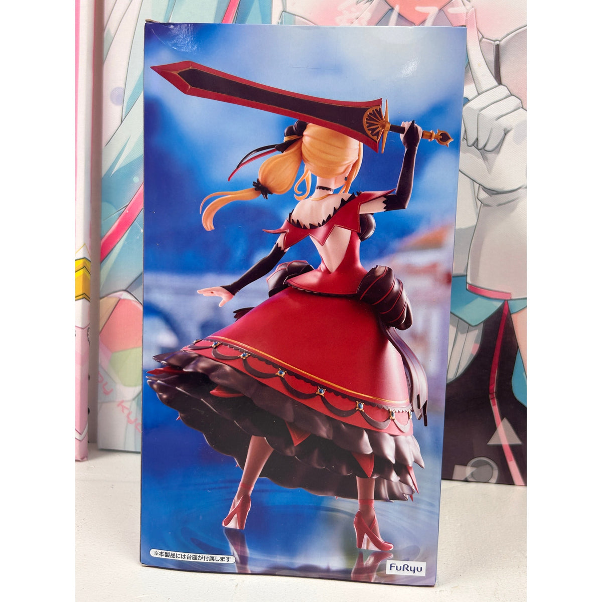 Re:Zero Priscilla Barielle Figure – Red Dress & Sword