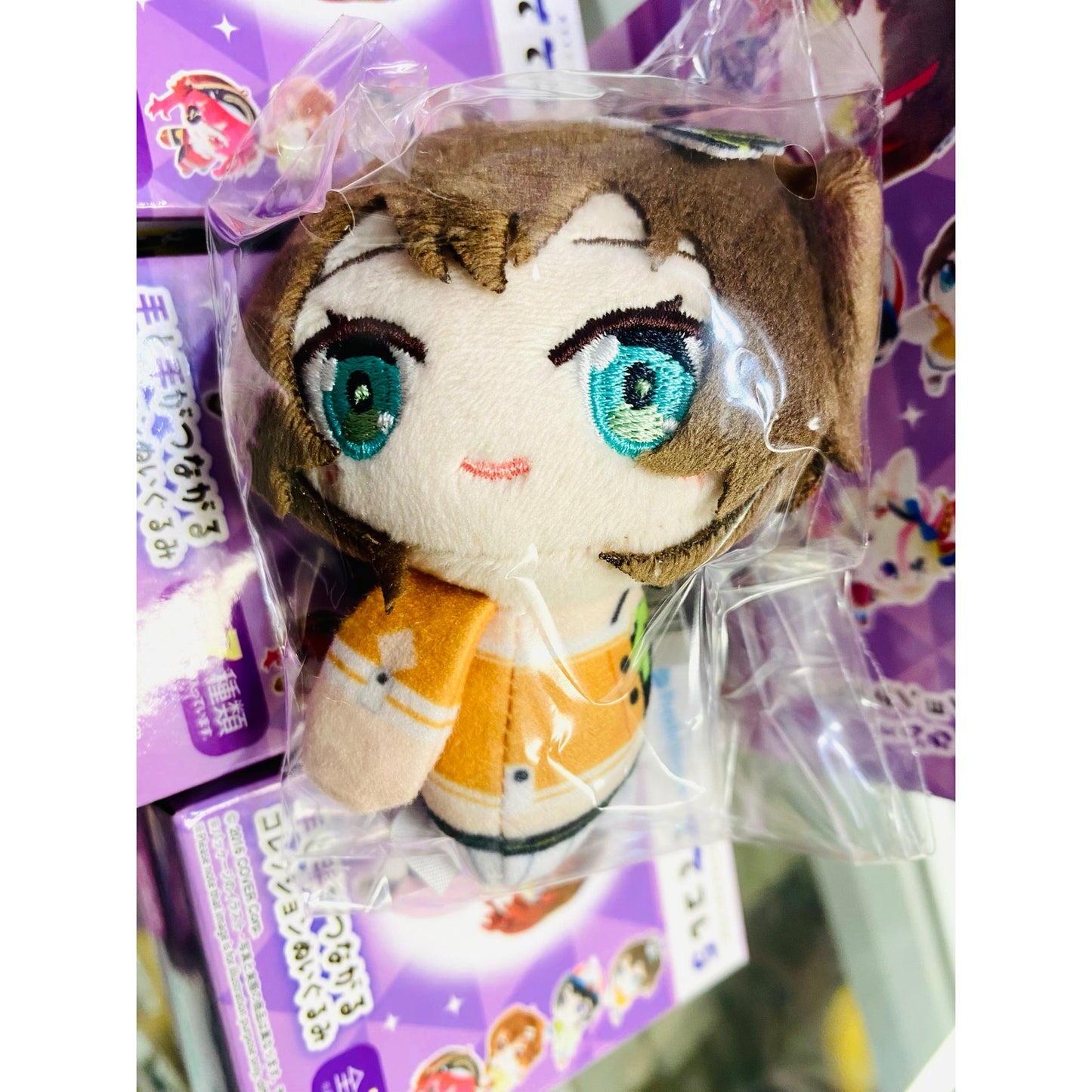 Hololive Production TeteColle Plush Ballchain Keychain Natsuiro Matsuri