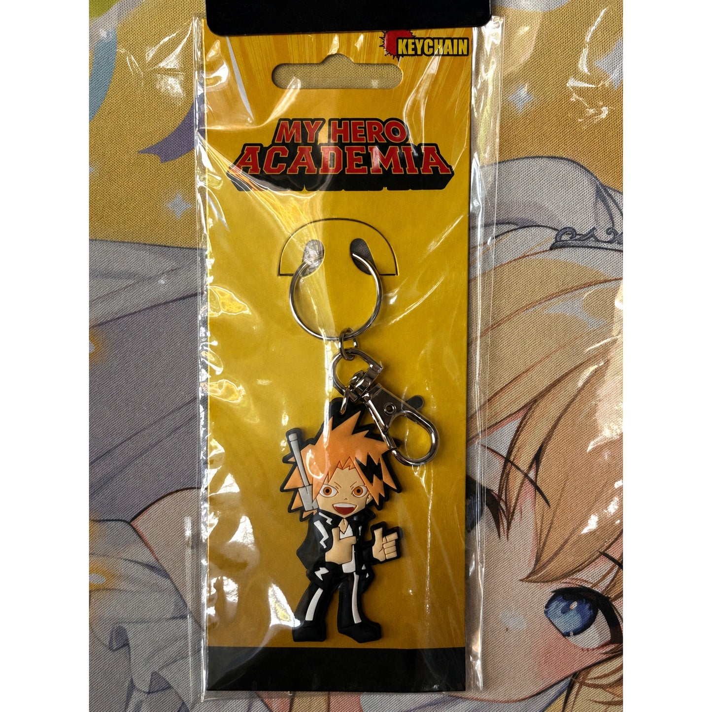 My Hero Academia Katsuki Bakugo PVC Keychain – Anime Character Keychain with Lobster Clasp