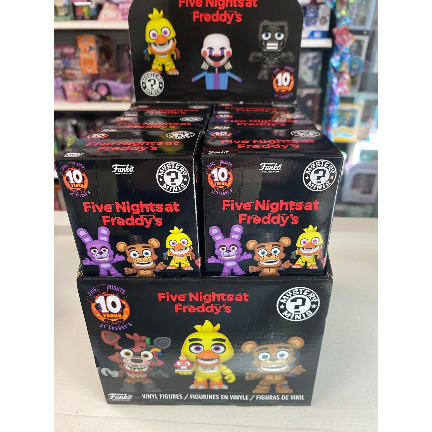Five Nights at Freddy's 10th Anniversary Funko Mystery Mini Figures