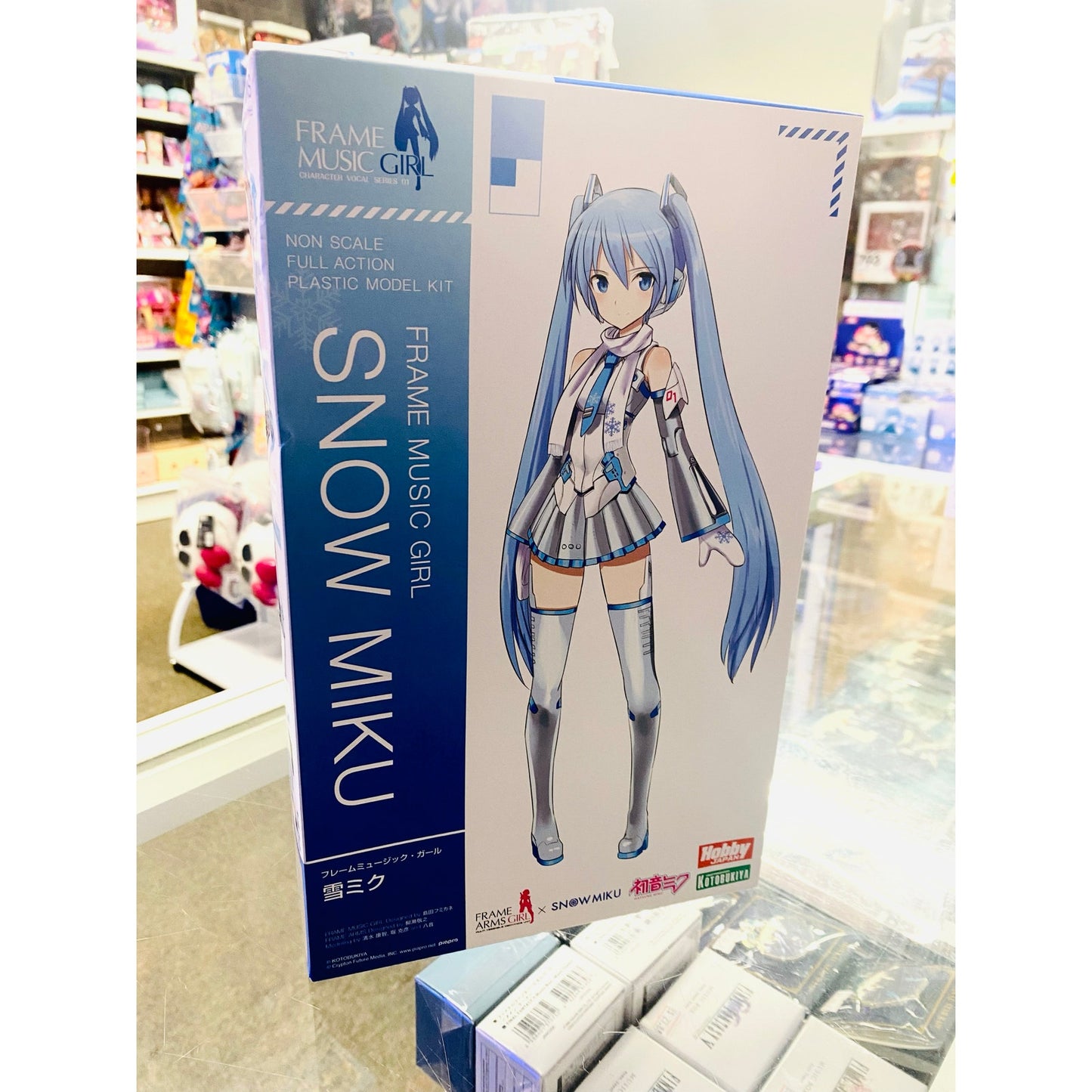 Frame Arms Girl Music Girl Snow Miku Plastic Model