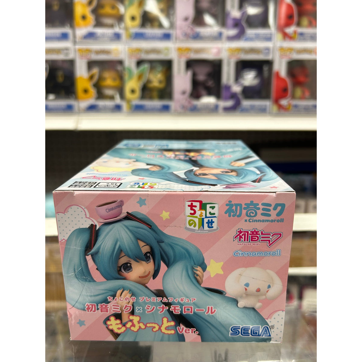 Hatsune Miku × Cinnamoroll Chokonose Premium Figure – Mofutto Ver. SEGA