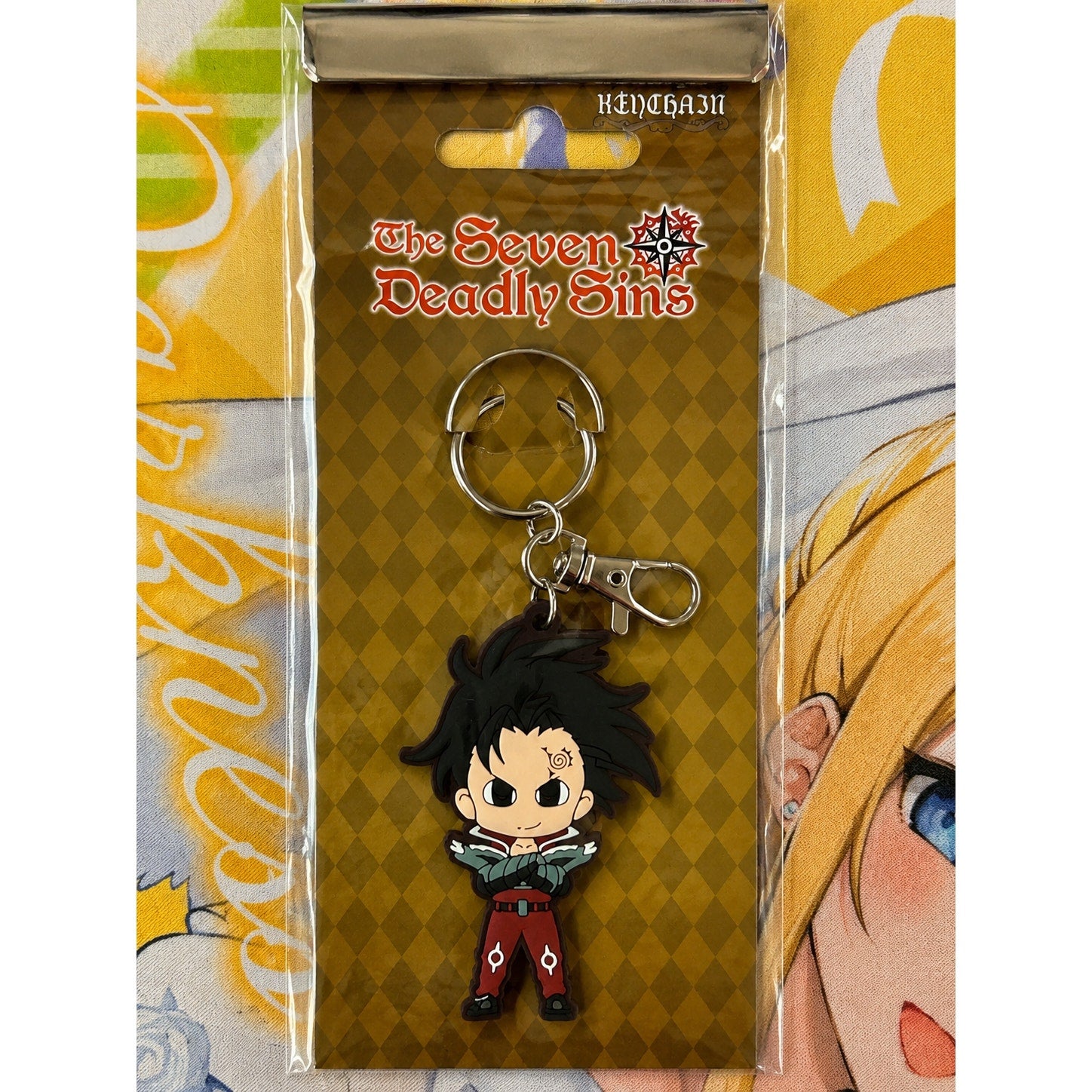 Seven Deadly Sins Zeldris Rubber Keychain