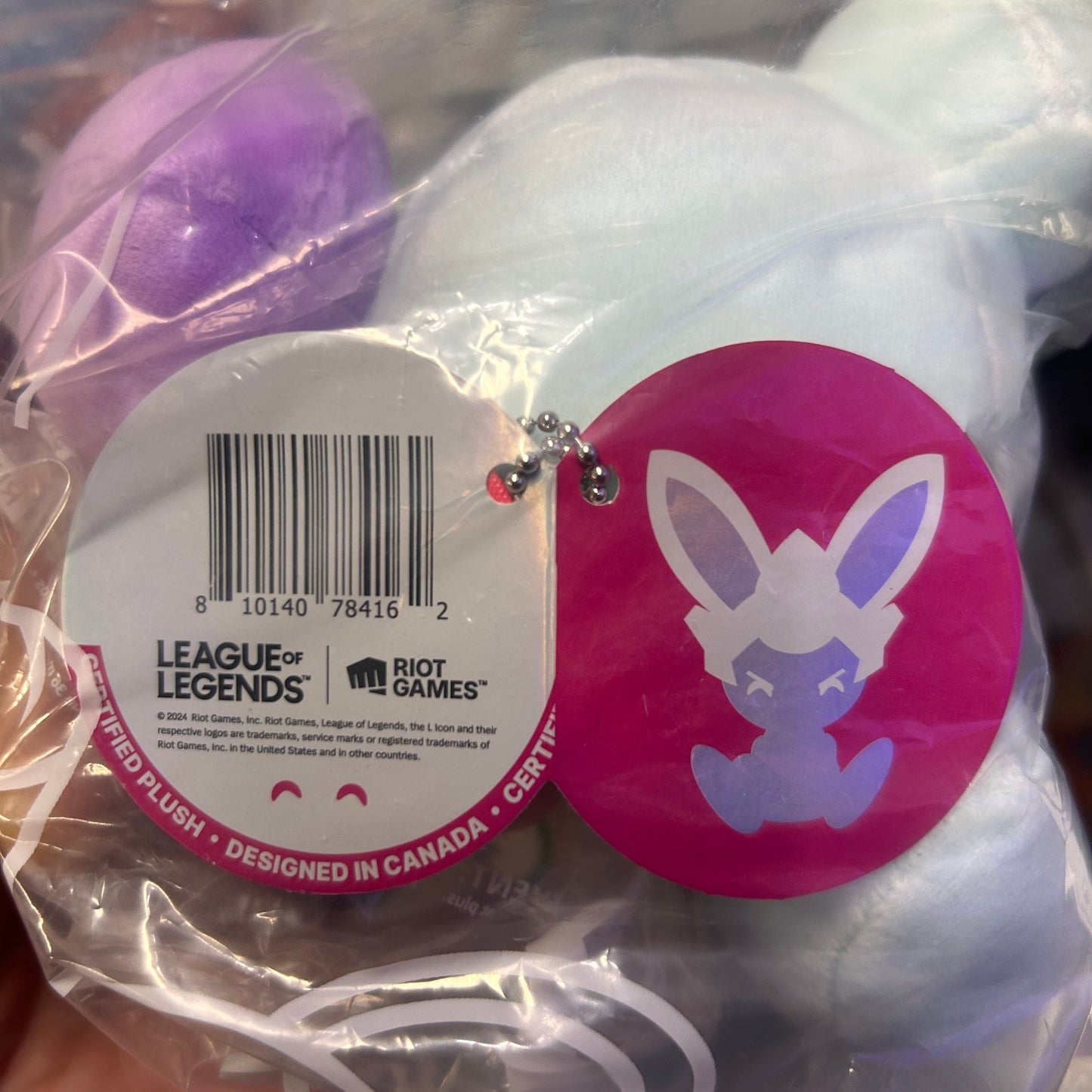 League of Legends Grey Battle Bunny 9-Inch Plush