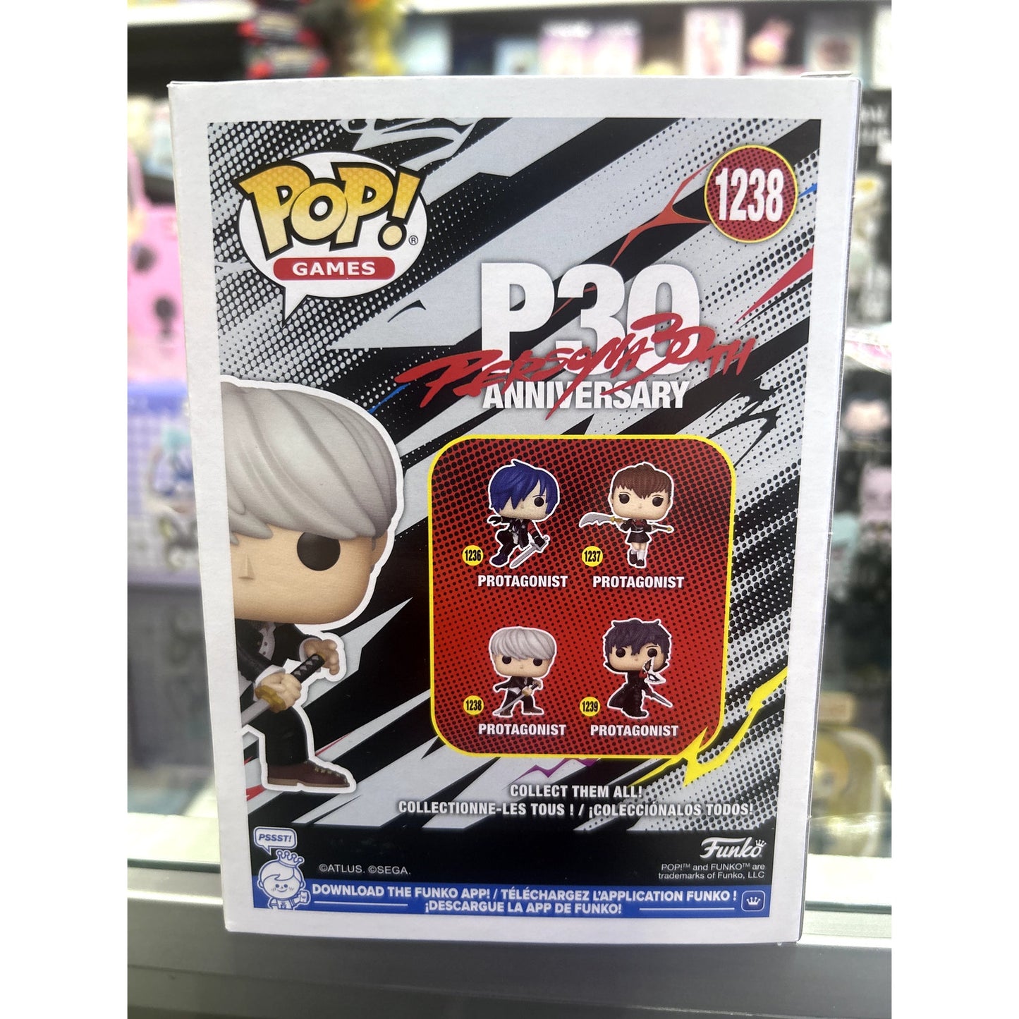 Persona 30th Anniversary Persona 4 Golden Protagonist Funko Pop