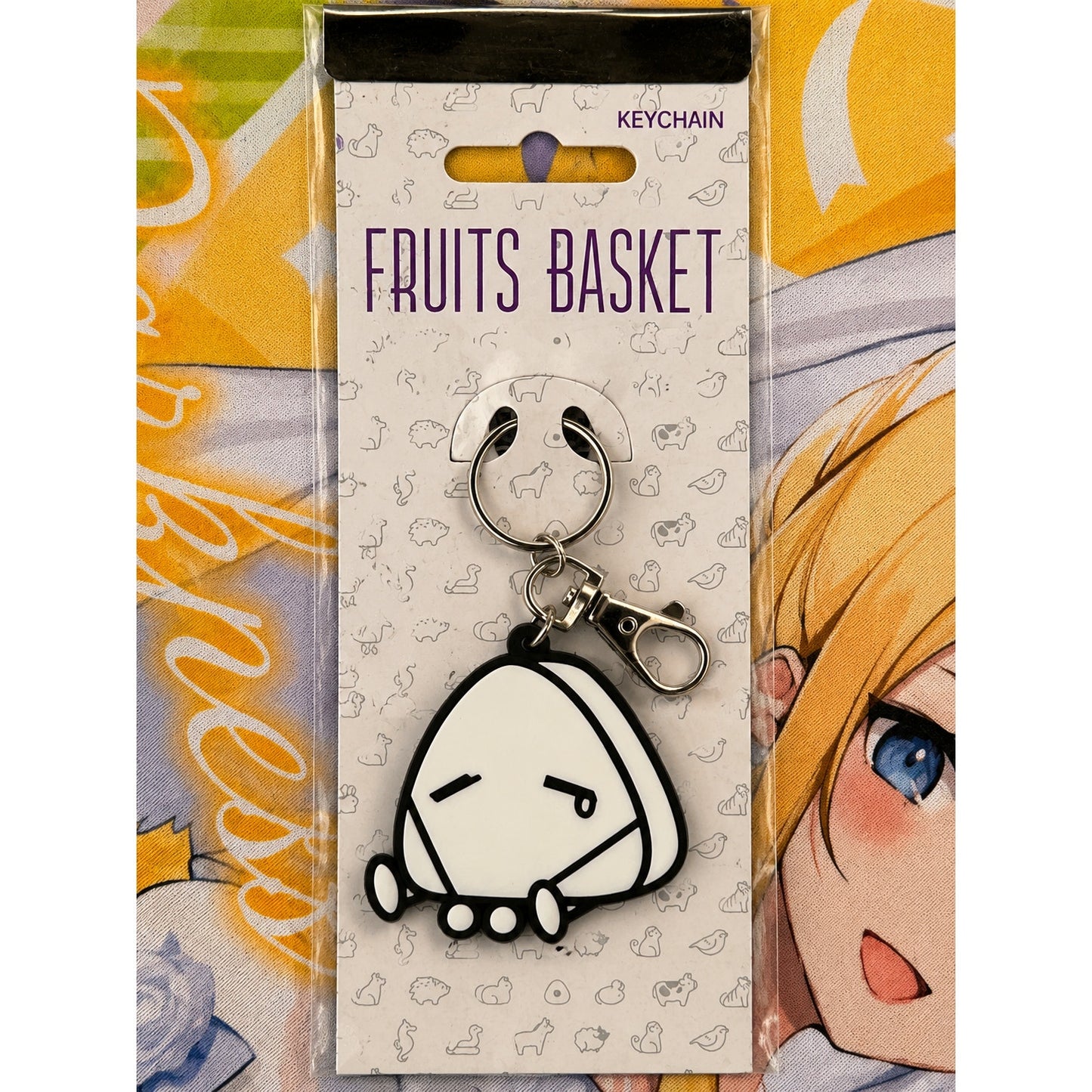 Fruits Basket Onigiri (Rice Ball) Anime Keychain