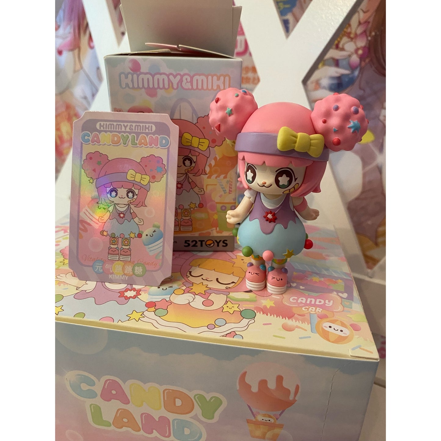 52Toys x Kimmy & Miki Candy Land Series Blind Box Pop Candy Kimmy