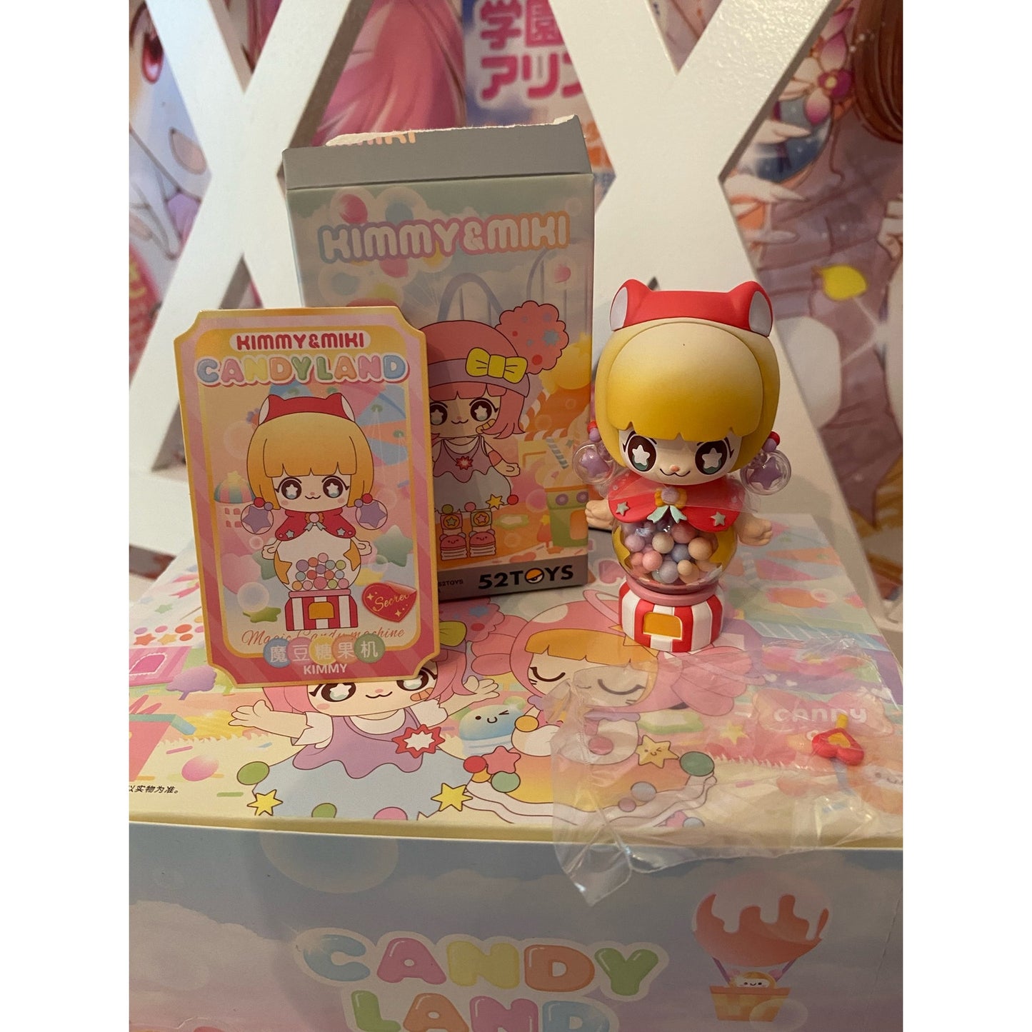 52Toys x Kimmy & Miki Candy Land Chaser Secret Candy Machine Kimmy