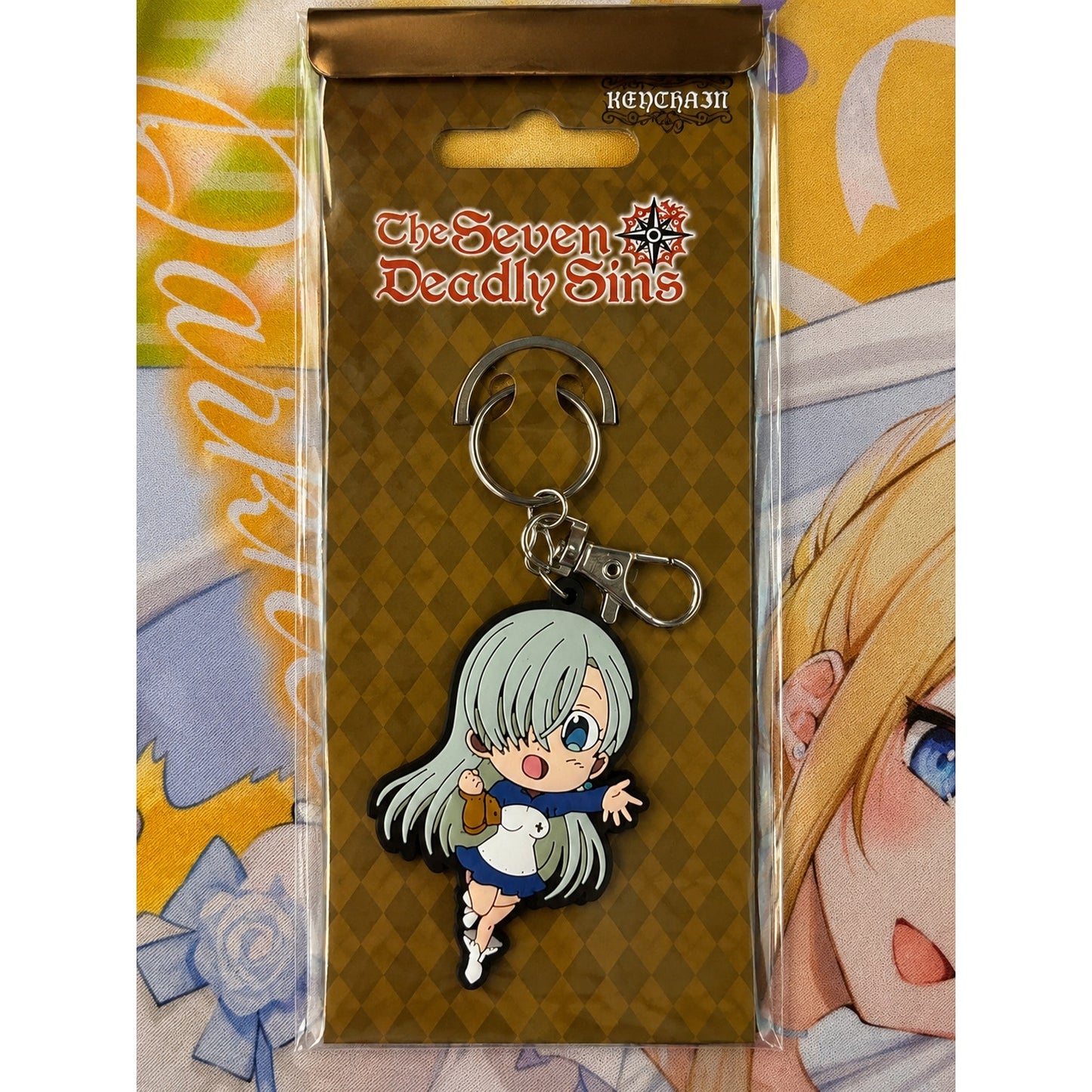 The Seven Deadly Sins Chibi Elizabeth Liones Keychain
