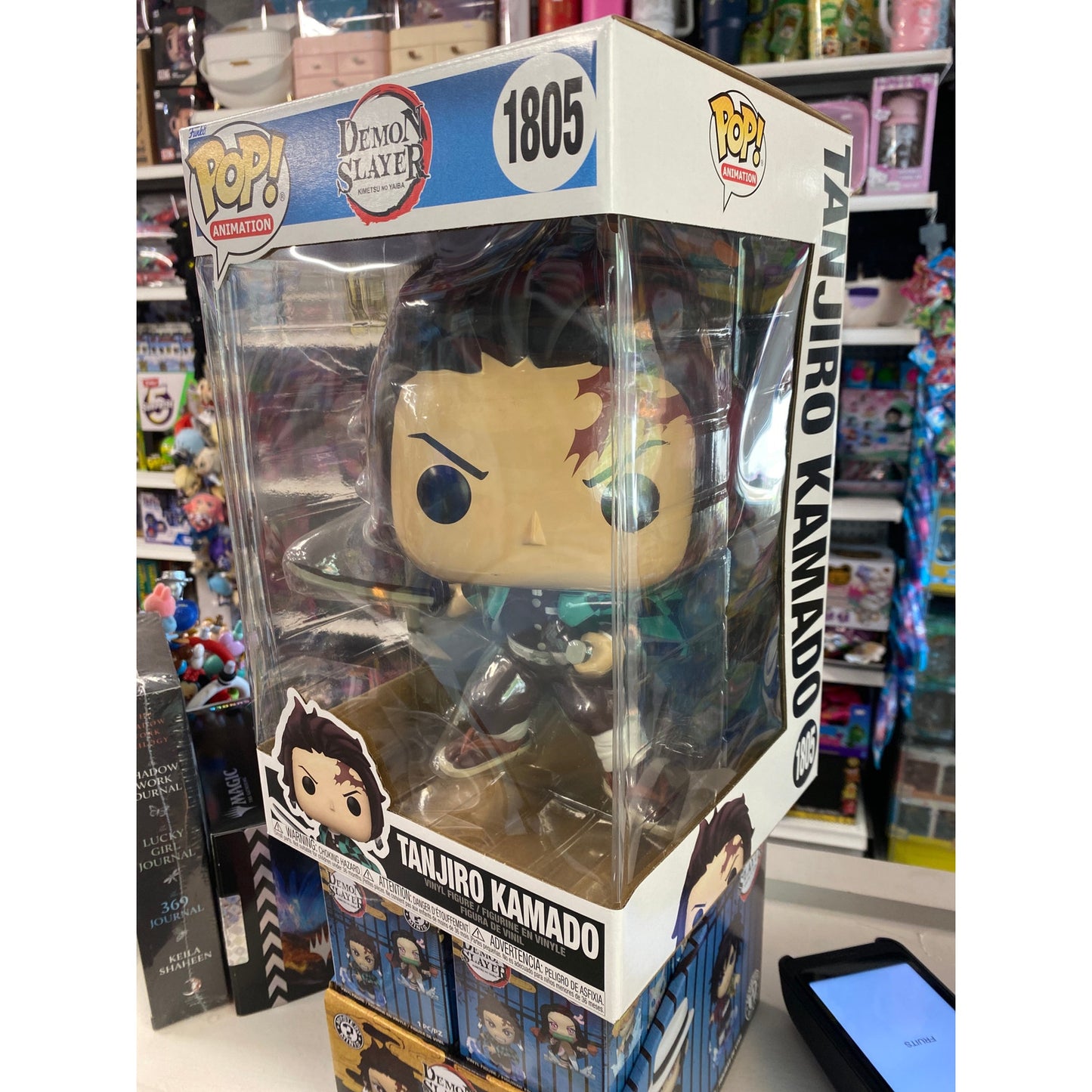 Demon Slayer Tanjiro Kamado Jumbo 10-Inch Funko Pop! Vinyl Figure #1805