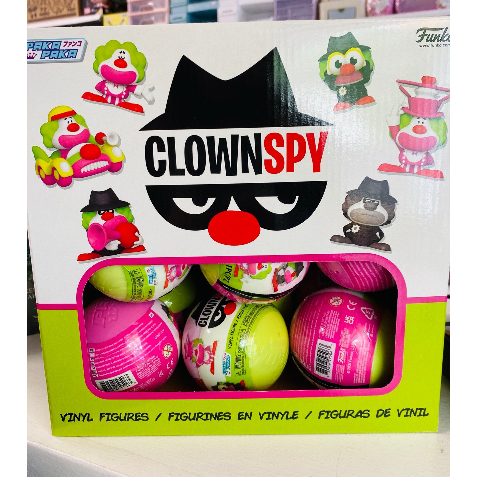 Funko Paka Paka Clown Spy Vinyl Figure Capsules