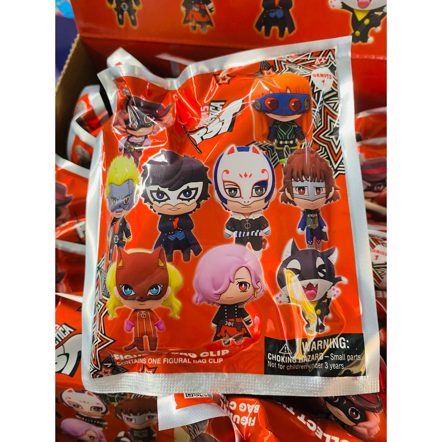 Persona 5 Tactica Bag Clip Blind Bag Keychain