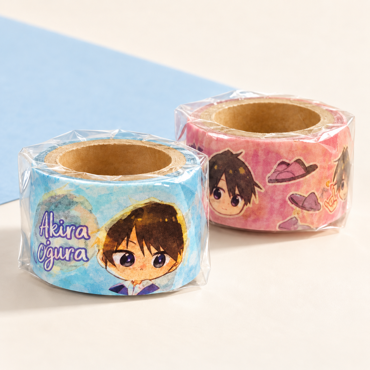 Hirano to Kagiura Vol. 4 Animate Limited 2pc Washi Tape Set 2023 Japan