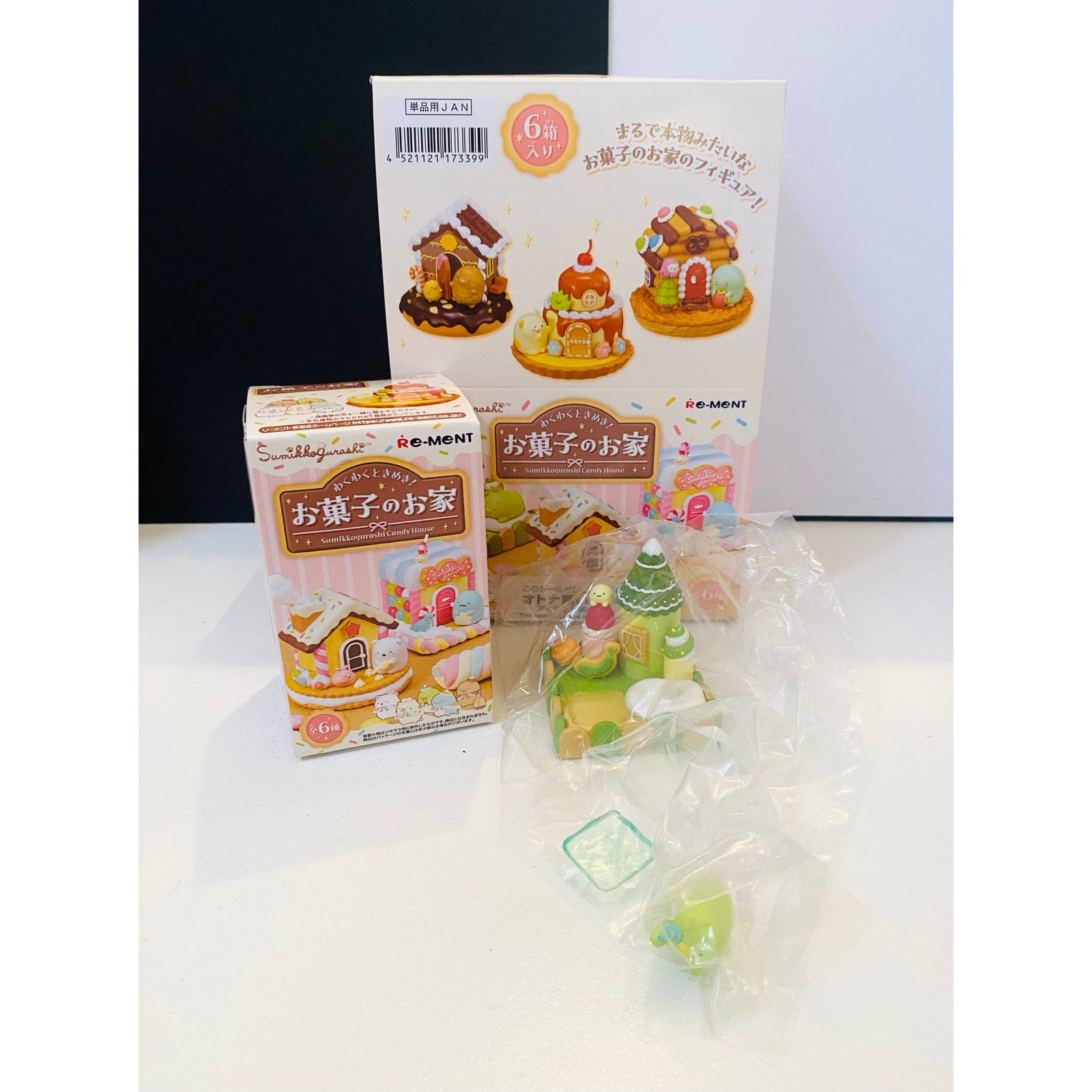 Re-ment Sumikko Gurashi WakuWaku! Tokimeki! Candy House Penguin? & Tapioca